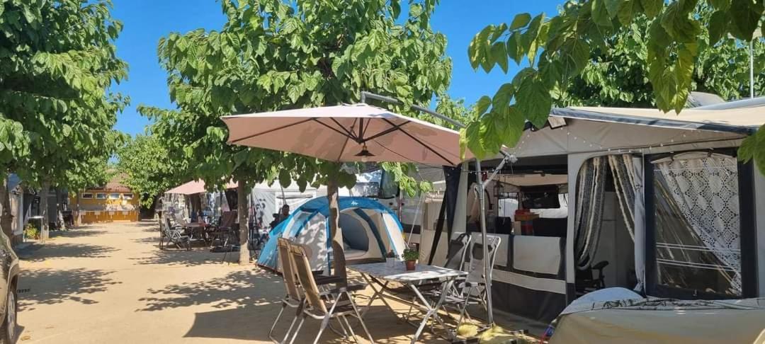 Camping El Pinar Platja Santa Susanna Buitenkant foto